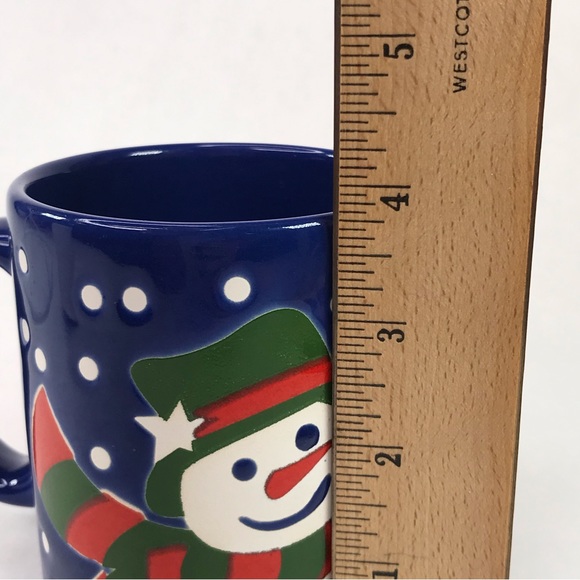 Vintage Waechtersbach Germany Snowman Coffee Mug Winter Snowman - Picture 7 of 7